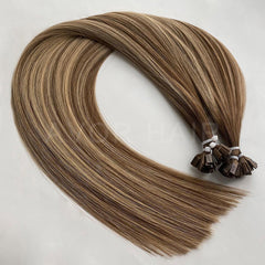 Flat Tip Hair #Sweet Blonde Transition Color Hair