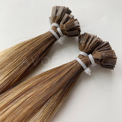Flat Tip Hair #Sweet Blonde Transition Color Hair