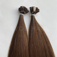 Flat Tip Hair #True Dark Brown Color Hair