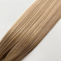 Flat Tip Hair #Beige Blonde Transition Color Hair