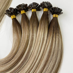 Flat Tip Hair #Balanced Beige Blonde Color Hair