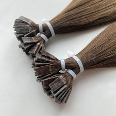 Flat Tip Hair #Smoky Pearl Blonde Color Hair