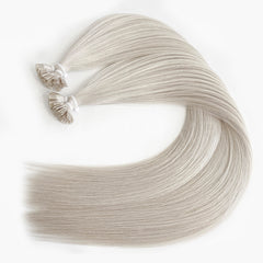 Flat Tip Hair #Cool Ash Blonde Color Hair
