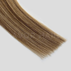 Tape-In Hair #Soft Light Mocha Color Hair