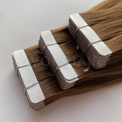 Tape-In Hair #Classic Neutral Brown Color Hair