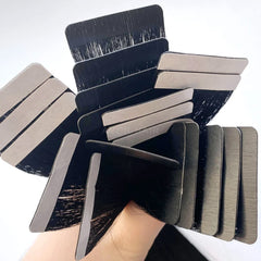 Tape-In Hair #Pure Jet Black Color Hair