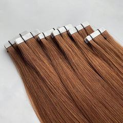 Tape-In Hair #Warm Strawberry Light Blonde Color Hair