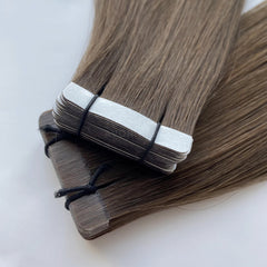 Tape-In Hair #True Dark Brown Color Hair