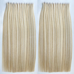 Tape-In Hair #Cream Blonde Finish Color Hair