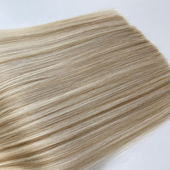 Tape-In Hair #Cream Blonde Finish Color Hair