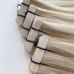 Tape-In Hair #Cream Blonde Finish Color Hair