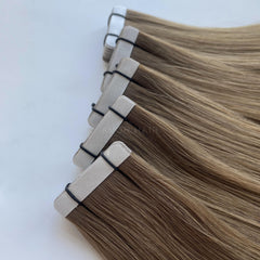 Tape-In Hair #Chestnut Balance Color Hair