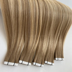 Tape-In Hair #Neutral Sandy Tone Color Hair