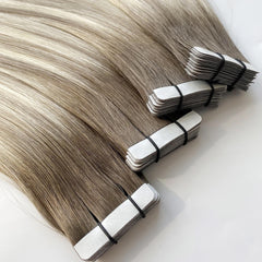 Tape-In Hair #Cool Ash Fusion Color Hair