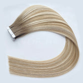 Tape-In Hair #Soft Hand-Painted Blonde Color Hair