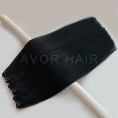 Genius Weft #Pure Jet Black Color Hair