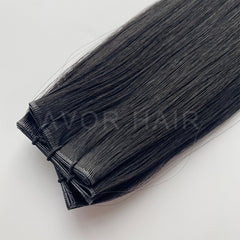Genius Weft #Pure Deep Black Color Hair