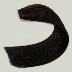 Genius Weft #Natural Soft Black Color Hair