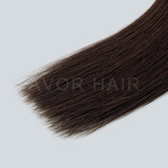 Genius Weft #Deep Black Brown Color Hair