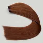 Genius Weft #Warm Strawberry Light Blonde Color Hair