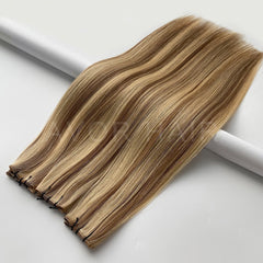 Genius Weft #Soft Light Mocha Color Hair