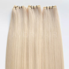 Genius Weft #Natural Light Blonde Color Hair