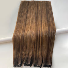 Genius Weft #Brown to Blonde Fade Color Hair