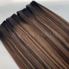 Genius Weft #Dark Base Blonde Blend Color Hair