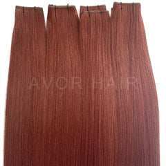 Genius Weft #Natural Copper Tone Color Hair