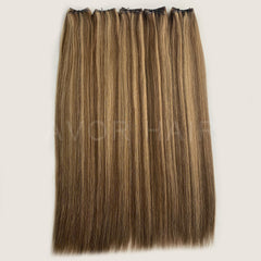 Genius Weft #Ash Cocoa Brown Color Hair