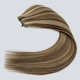 Genius Weft #Warm Chocolate Tone Color Hair