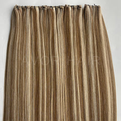 Genius Weft #Warm Chocolate Tone Color Hair