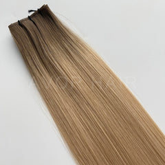 Genius Weft #Beige Blonde Transition Color Hair