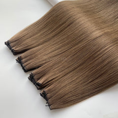 Genius Weft #Rich Dark Mocha Color Hair
