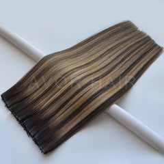 Genius Weft #Chocolate to Blonde Melt Color Hair