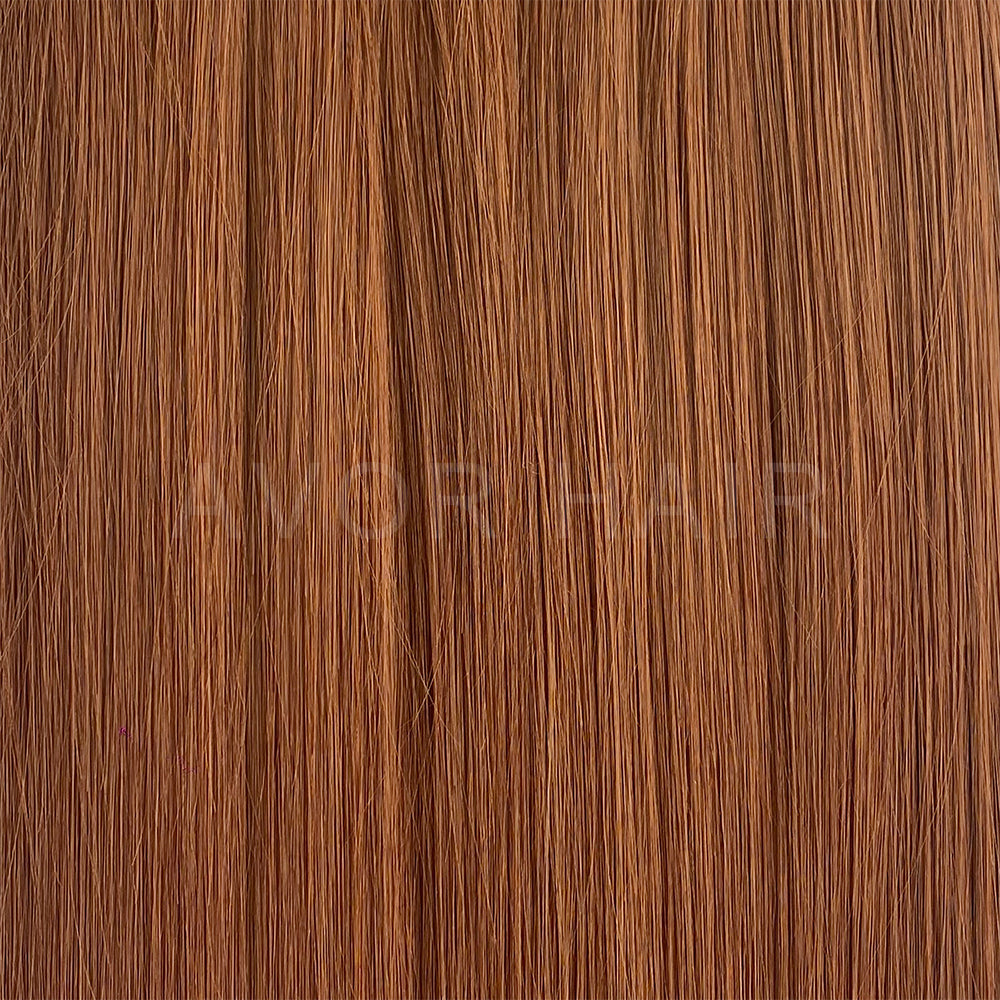 Flat Tip Hair #Warm Strawberry Light Blonde Color Hair