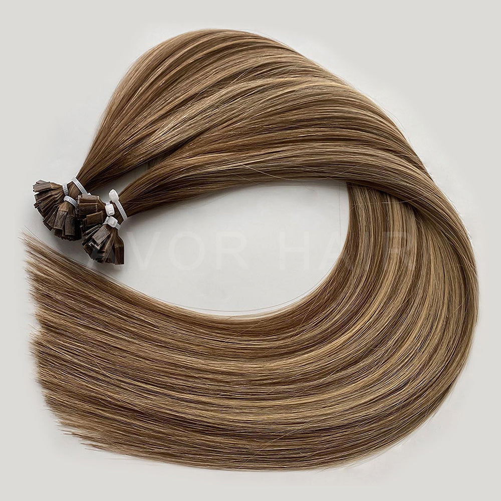 Flat Tip Hair #Sweet Blonde Transition Color Hair