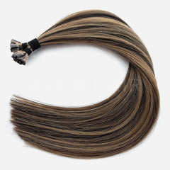 Flat Tip Hair #Honey blonde transition Color Hair