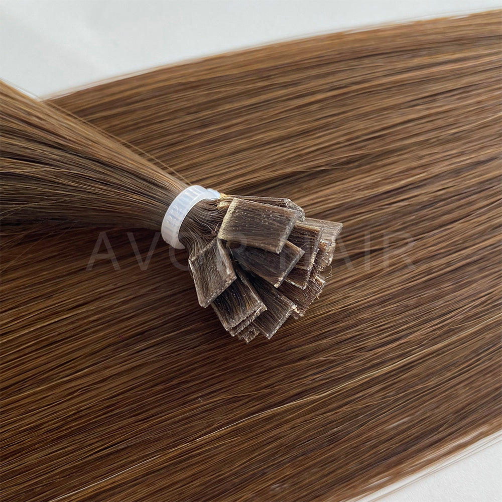 Flat Tip Hair #True Dark Brown Color Hair
