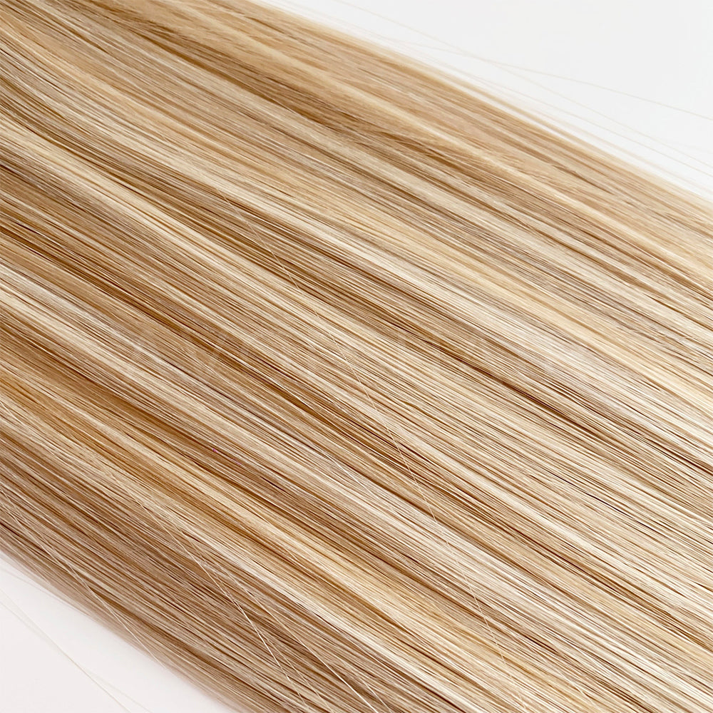 Flat Tip Hair #Cream Blonde Finish Color Hair