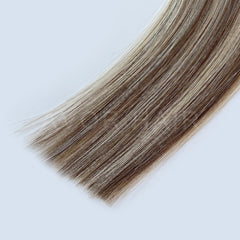 Flat Tip Hair #Warm Chocolate Tone Color Hair