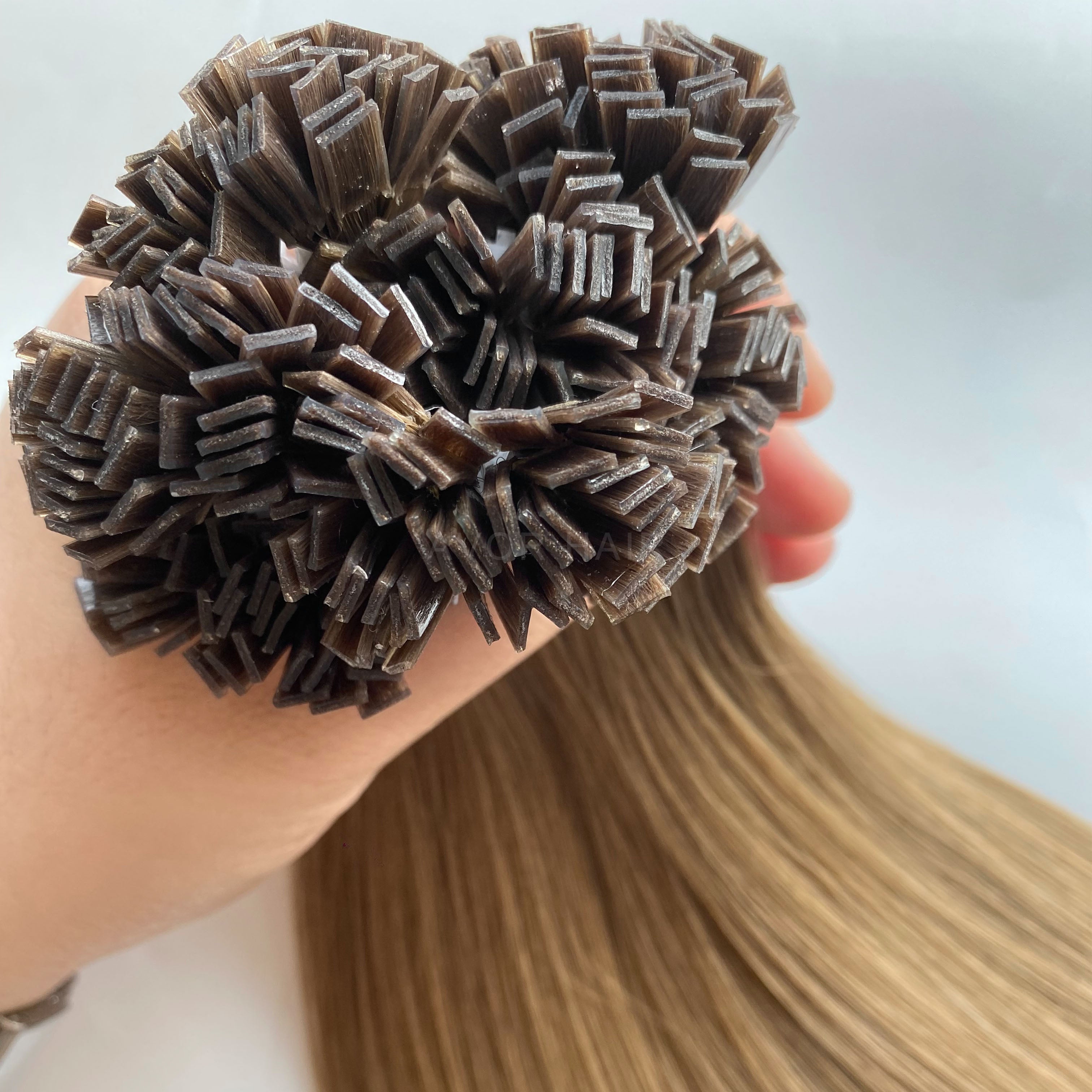 Flat Tip Hair #Chestnut Balance Color Hair