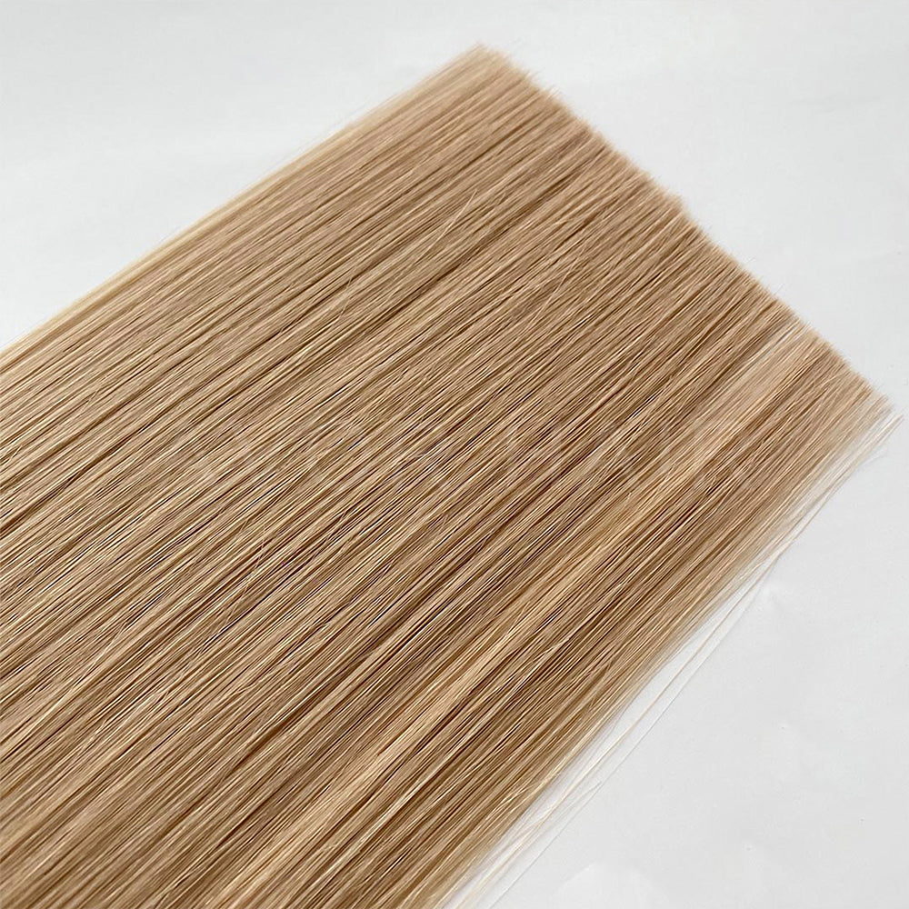 Flat Tip Hair #Beige Blonde Transition Color Hair