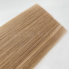 Flat Tip Hair #Beige Blonde Transition Color Hair