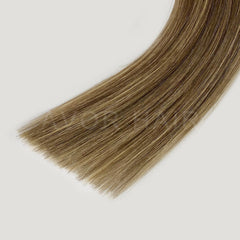 Flat Tip Hair #Champagne Light Blonde Color Hair