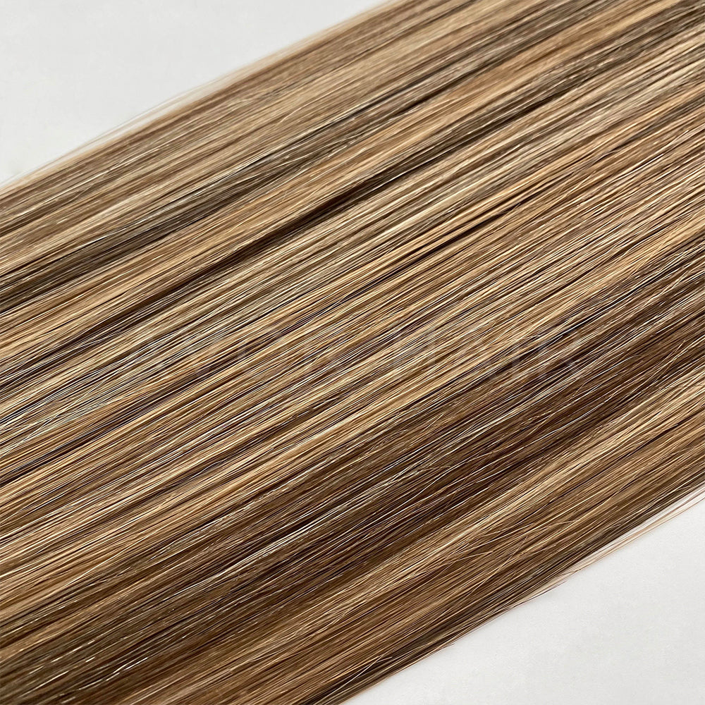 Flat Tip Hair #Smoky Pearl Blonde Color Hair