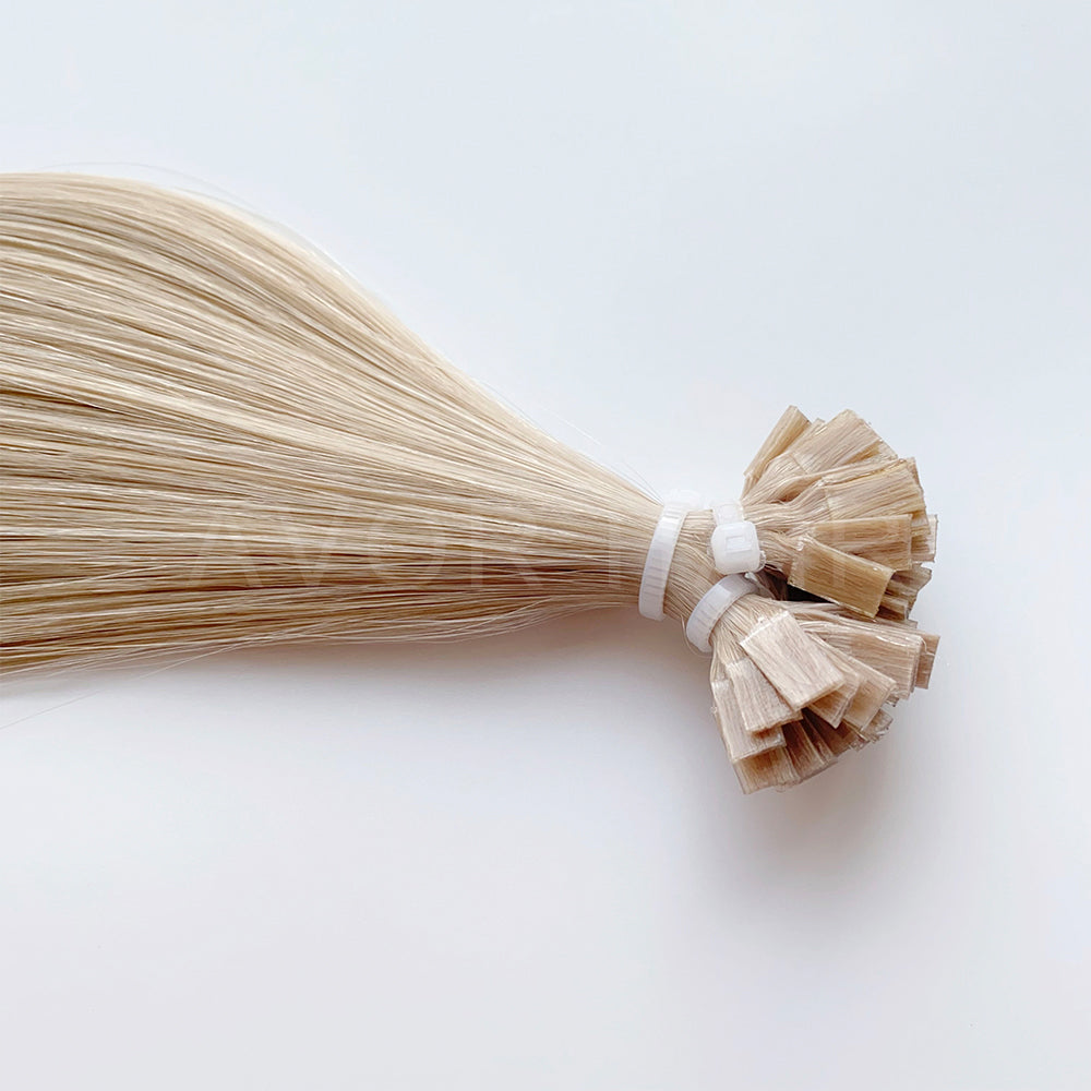 Flat Tip Hair #Warm Honey Tone Color Hair