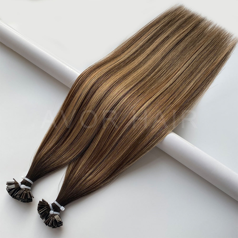 Flat Tip Hair #Chocolate to Blonde Melt Color Hair