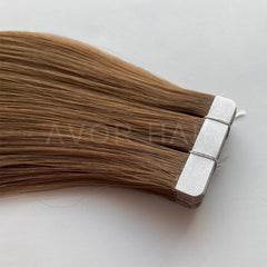 Tape-In Hair #Classic Neutral Brown Color Hair