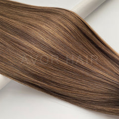 Tape-In Hair #Brown to Blonde Fade Color Hair